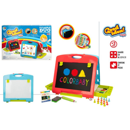 Good Idea - Pizarra Doble Cara 34 x 29 x 31 cm