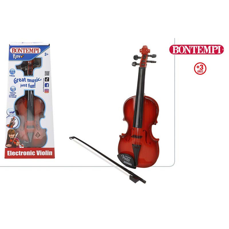 Bontempi - Violin Electrico 40 cm C/Melodías