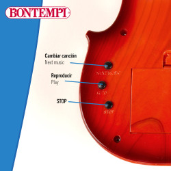 Bontempi - Violin Electrico 40 cm C/Melodías