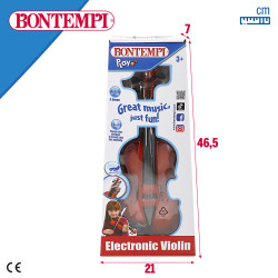 Bontempi - Violin Electrico 40 cm C/Melodías