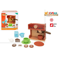 Woomax - Cafetera de Madera 13 piezas