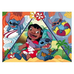 Disney Stitch - Puzzle Maxi Floor 150 pcs Coloreable 70 x 50 cm Lisciani