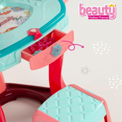 Beauty - Tocador Belleza Princesa C/Taburete, Luz & Sonido
