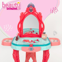 Beauty - Tocador Belleza Princesa C/Taburete, Luz & Sonido