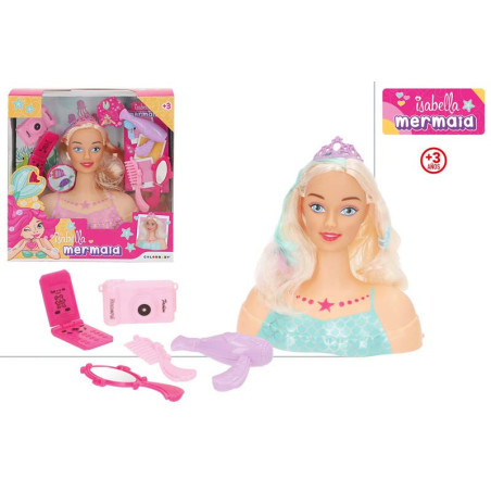 Isabella - Busto Muñeca c/Accesorios