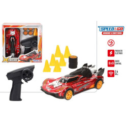 Speed&Go - Coche RC 1:18  2.4 GHZ Derrapes C/Accesorios