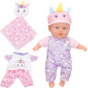 Colorbaby's - Bebe Blandito 32cm Unicornio