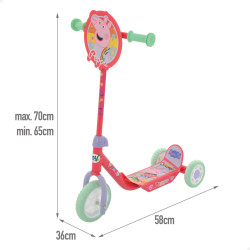 Peppa Pig - Patinete 3 Ruedas