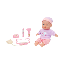 Colorbaby's - Set Bebe 32CM C/Sonidos & Accesorios