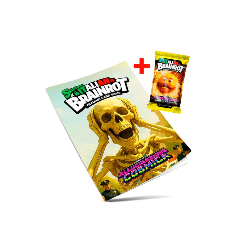 Album + Sobre de 7 cartas coleccionables Brainrot Serie 2