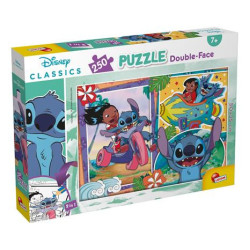 Stitch - Puzzle Doble Cara 50x35 cm 250 pcs