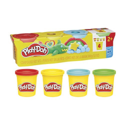 Play-Doh Pack 4 Botes Colores Surtido