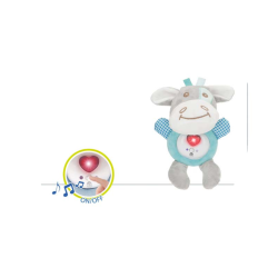 Genial Baby - Sonajero Peluche Animalito Luz&Sonido 20 cm