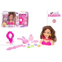 Isabella Fashion - Busto Muñeca c/Accesorios