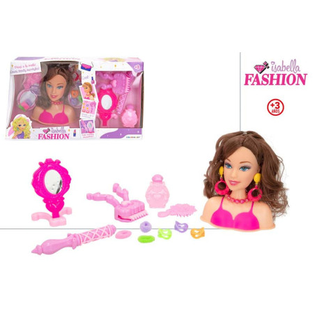 Isabella Fashion - Busto Muñeca c/Accesorios