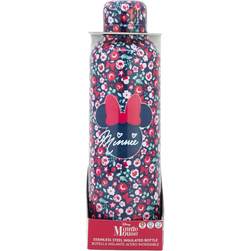 Botella Termo Minnie Mouse Flores 515 ml