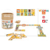 Woomax - Domino Animales Madera