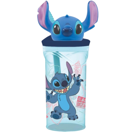 Vaso Figura Stitch 3D 360 ml