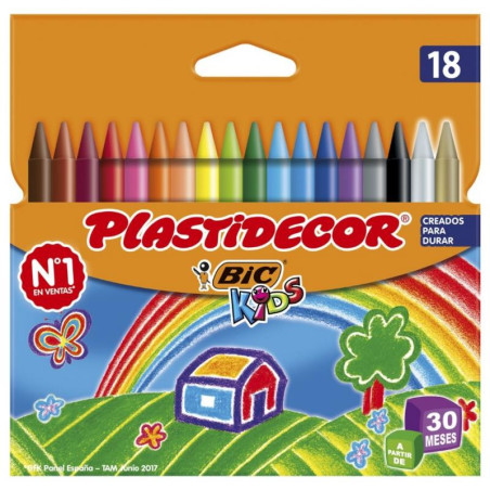 Cera Plastidecor 18U.