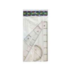 Regla Junior DFH 4pz 30cm