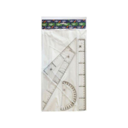 Regla Junior DFH 4pz 30cm