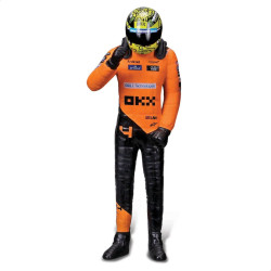 Burago - Coche Mclaren Mcl38 Lando Norris Escala 1:24