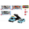 Burago-Camion Grua+Coche Metal Street Fire 1:43