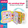 Winfun - Libro Aprendizaje Primeras Palabras Bilingüe +12m