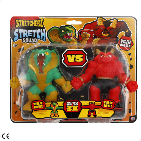 Stretcherz - Bl 2 Monstruos Elasticos 13 cm