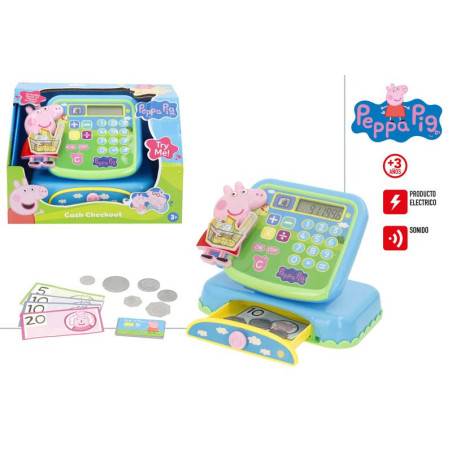 Peppa Pig - Caja Registradora Calculadora