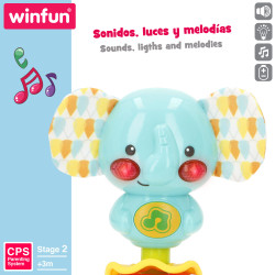 Winfun-Sonajero Musical Elefante +3M
