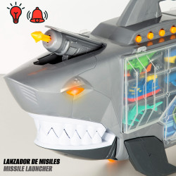 Teamsterz - Maletin Transporte Roboshark C/6 Vehículos