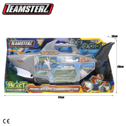 Teamsterz - Maletin Transporte Roboshark C/6 Vehículos