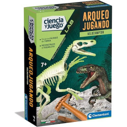 Arqueojugando Velociraptor