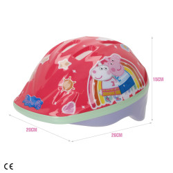 Peppa Pig - Casco Seguridad Infantil 48-52 cm