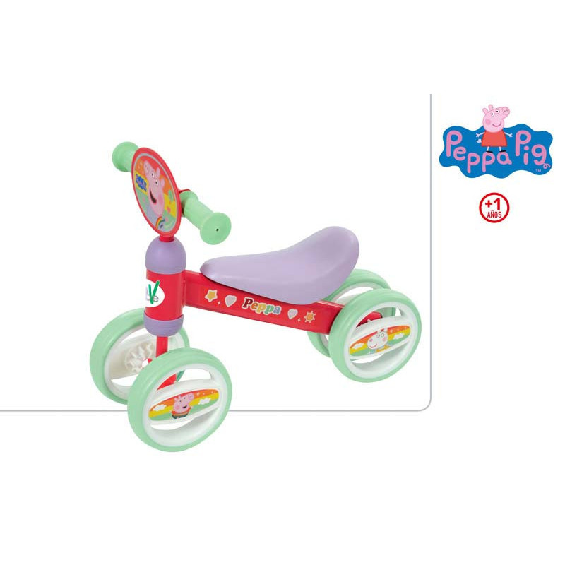 Peppa Pig - Triciclo Bobble Sin Pedales +1A