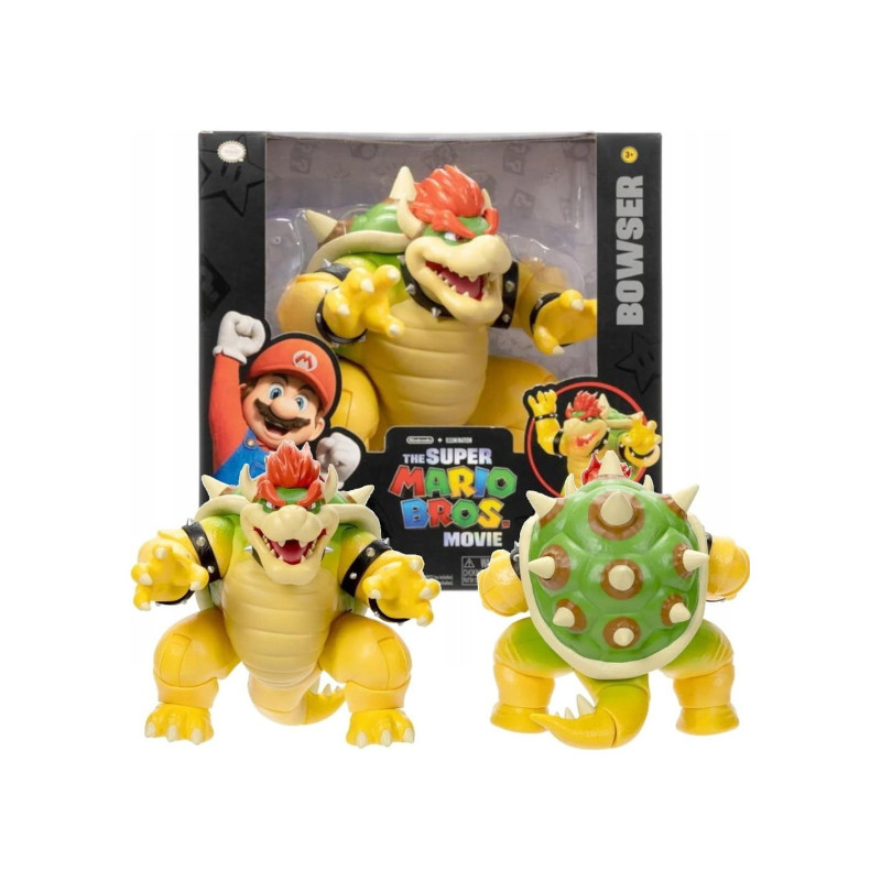 Super Mario - Figura Bowser Efecto Fuego