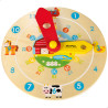 Woomax- Reloj Madera Educativo