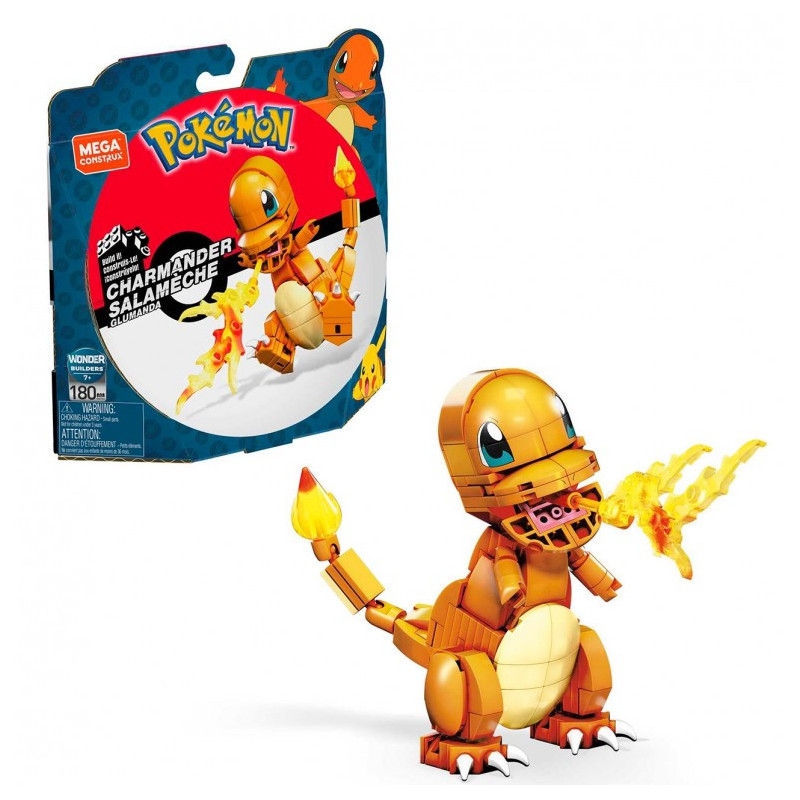 Charmander Mega Construx 180 piezas Pokemon