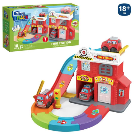 Builder Track - Garaje Bomberos Infantil