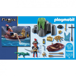 Playmobil 70860 Escondite del Tesoro Pirata