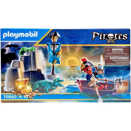 Playmobil 70860 Escondite del Tesoro Pirata