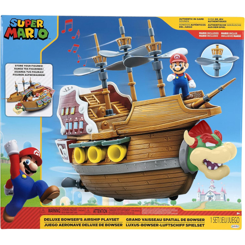 Super Mario Aeronave Deluxe Bowser