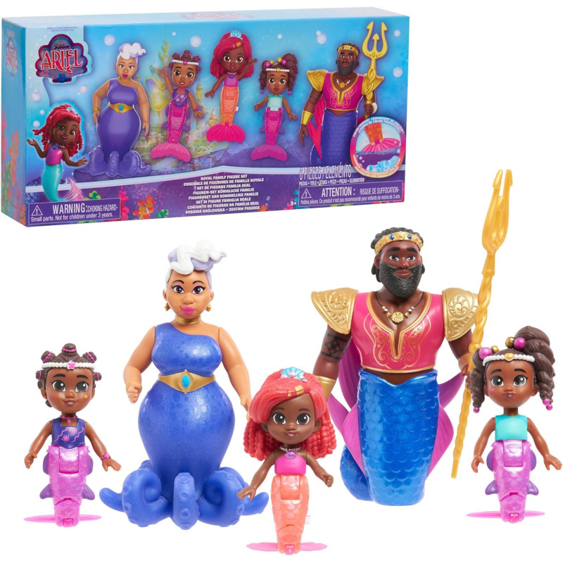 Pack 5 figuras Royal Family Ariel Disney