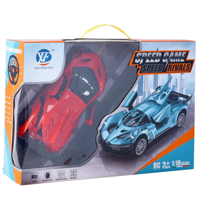 Speed Rivals - Coche R/C Abrepuertas 24 cm