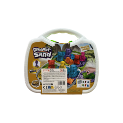 Dynamic Sand - Maletin 300 g c/Moldes Animales & Accesorios