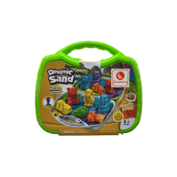 Dynamic Sand - Maletin 300 g c/Moldes Animales & Accesorios