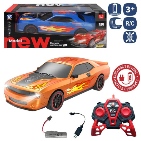 Coche Fire R/C 40 CM c/Luz