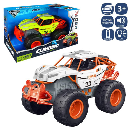 Climbing - Coche Pick Up Megafricción c/Luz&Sonido 25 cm