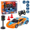 Rivalry - Coche R/C 18 cm con Semáforo y Accesorios